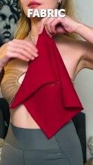 She Did That with Just Two Scarves?! 🔥