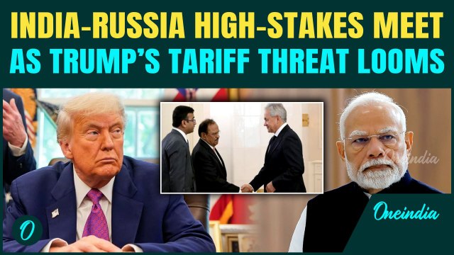 NSA Doval meets Russian Security Chief Sergei Shoigu | India, Russia get together to counter U.S.