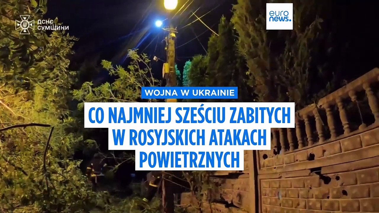Wojna w Ukrainie: co najmniej sześciu zabitych w rosyjskich atakach powietrznych