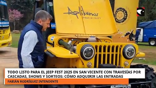 Todo listo para el Jeep Fest 2025 con travesías por cascadas, shows multitudinarios y sorteos: cómo