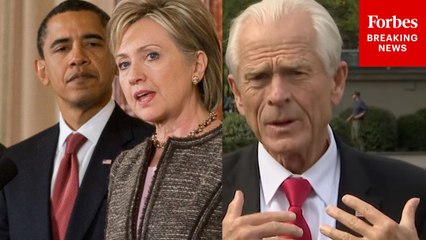 'It Goes Obama, Clinton, FBI Director Comey...': Peter Navarro Lists Off 'Russia Hoax' Participants