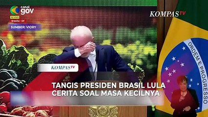 Presiden Brasil Lula Menangis, Cerita soal Kelaparan di Masa Kecil