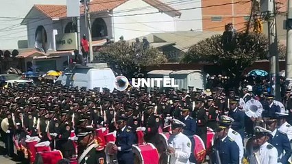 Parada Militar: Abuchean y silban al presidente Arce cuando daba su discurso en el aniversario de las FFAA 
