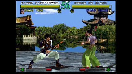 Dynasty Warriors PS1, Zhao Yun Gameplay (no commentary)