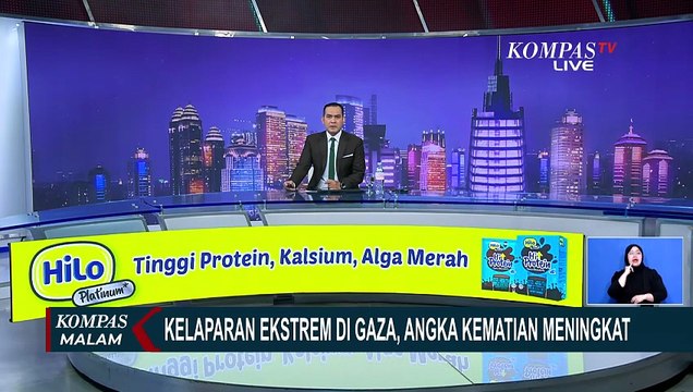 Blokade Israel Picu Kelaparan Ekstrem di Gaza, Distribusi Bantuan Semakin Sulit | KOMPAS MALAM