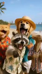 baby monkey rio emotional beach 😭 revenge story ❤️