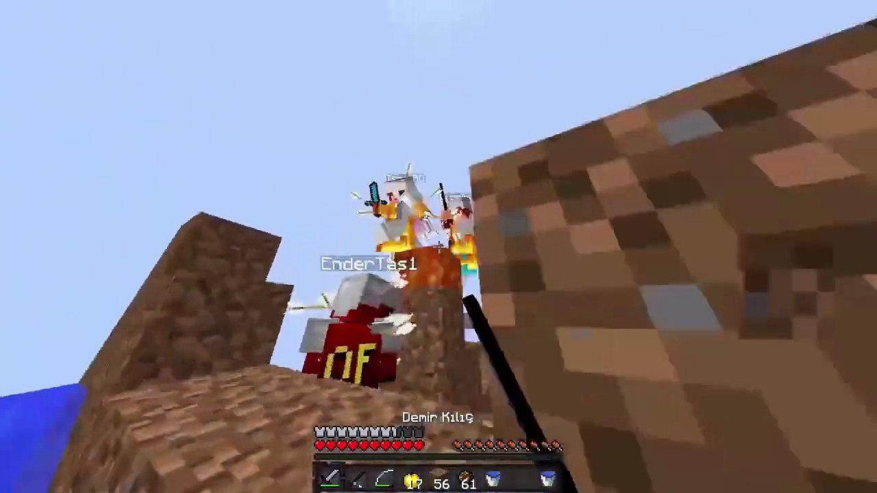 HİLECİ İSMETRG VE GEREKSİZ - VS - AHMET AGA VE TTO - Türkçe Minecraft KALE SAVAŞLARI! (Trend Videos)