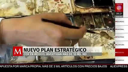 Cox anuncia inversión de 10 mil MDD en agua y energías limpias para el 2030