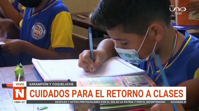 CUIDADOS PARA EL RETORNO A CLASES