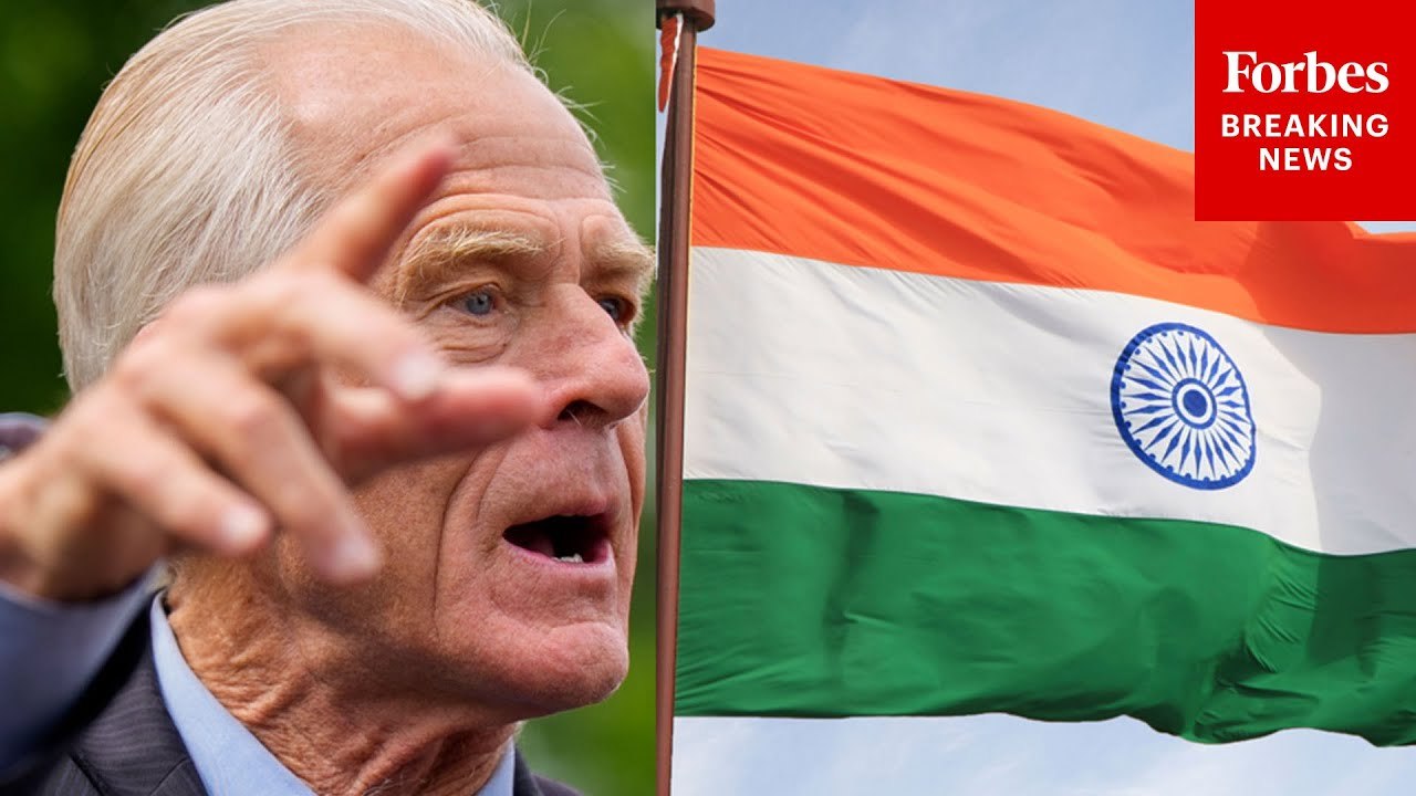 Peter Navarro Asked: 'Why Is India Having Its Tariffs Doubled' When China Also Buys Russian Oil?