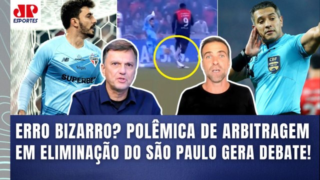 COM O VAR, essa EXPULSÃO NÃO FAZ SENTIDO! O São Paulo foi PREJUDICADO e ISSO... VEJA DEBATE!
