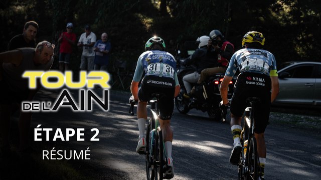 Cyclisme - Tour de l'Ain 2025 - Résumé Étape 2 - Nicolas Prodhomme contre les Visma de Cian Uijtdebroeks