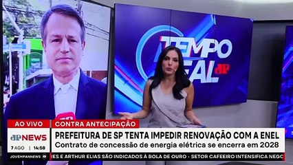 Prefeitura de SP diz basta à Enel e tenta barrar renovação | TEMPO REAL
