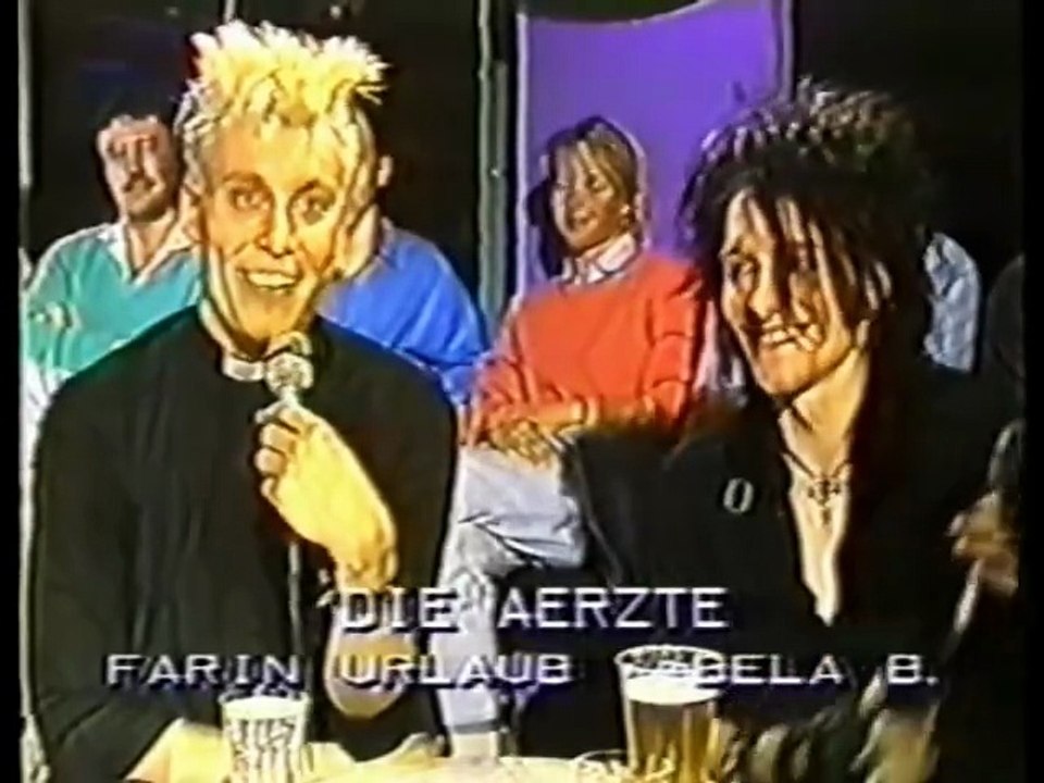 DIE ÄRZTE - Im Interview mit Amelie Fried (Live aus dem Alabama 1985)