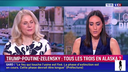 Jeanne Baron – LCI – 10 août 2025 : Zelensky présent au sommet Alaska ?