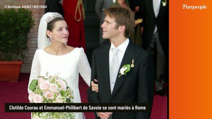 Clotilde Courau : Sa robe de mariée Valentino dotée d'un subterfuge, les prestigieux invités n'ont rien vu