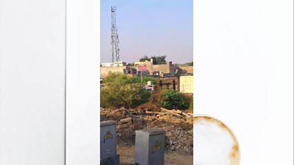 rustic charm in this scenic journey.  #Viral #Trending #ExpressTrain #VillageVibes #MadhyaPradesh