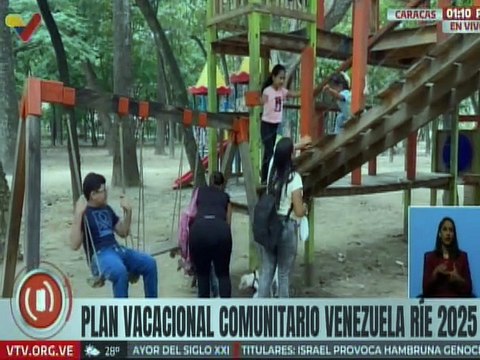 Plan Vacacional Comunitario Venezuela Ríe llega al Parque Los Caobos para llenar de alegría a sus visitantes