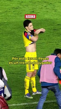 DETALLAZO DE ISRA 👏🏼🦅Israel Reyes demostró el porqué es un jugador excepcional, pues al finalizar el encuentro, obsequió su playera a una persona del cuerpo técnico de Querétaro.