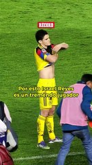 DETALLAZO DE ISRA 👏🏼🦅Israel Reyes demostró el porqué es un jugador excepcional,  pues al finalizar el encuentro, obsequió su playera a una persona del cuerpo técnico de Querétaro.