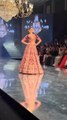 Bridal look of tara  sutaria in lehnga rampwalk