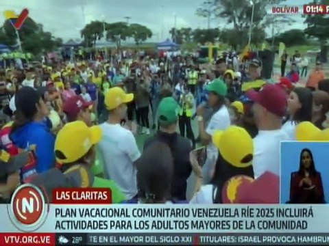 Bolívar disfruta del Plan Vacacional Comunitario Venezuela Ríe