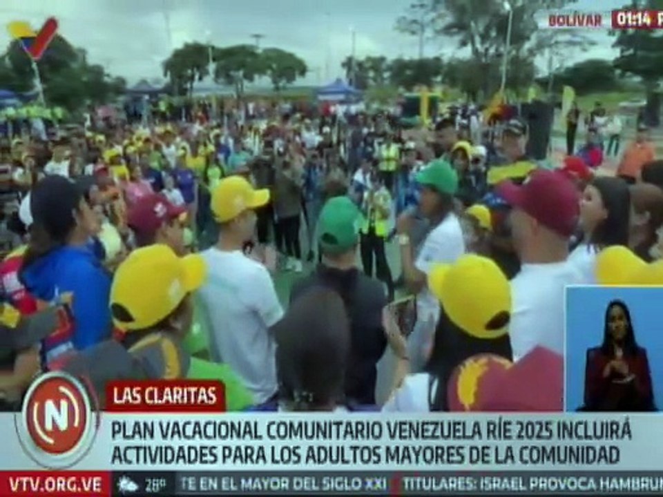 Bolívar disfruta del Plan Vacacional Comunitario Venezuela Ríe