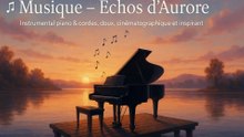 Échos d’Aurore – Instrumental piano & cordes, doux, cinématographique et inspirant