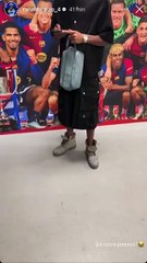 Lamine Yamal con un outfit tan fuera de serie