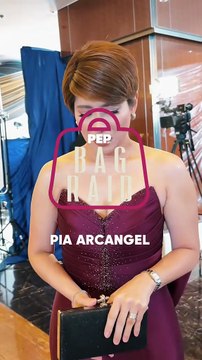 Pia Aracangel PEP Bag Raid at GMA Gala 2025