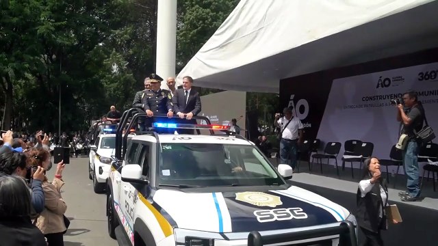 Álvaro Obregón refuerza Sistema Integral de Seguridad con nuevas patrullas