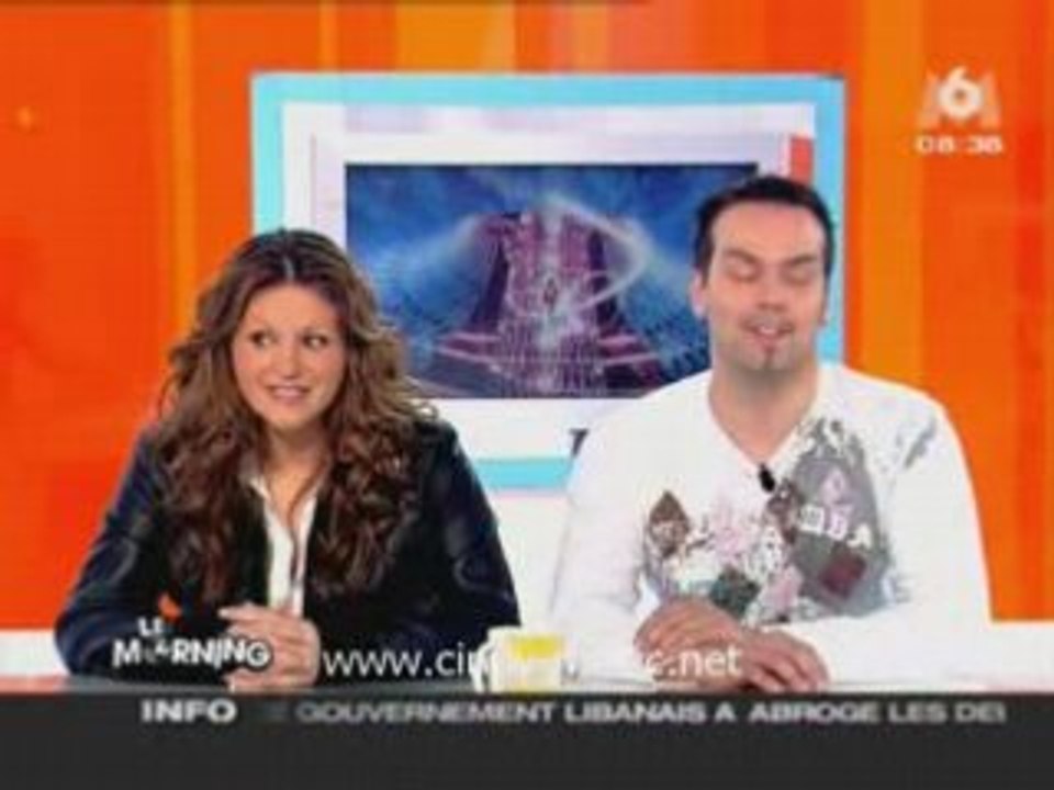 Cindy Sander - Le Morning - 15.05.08 - Partie 1