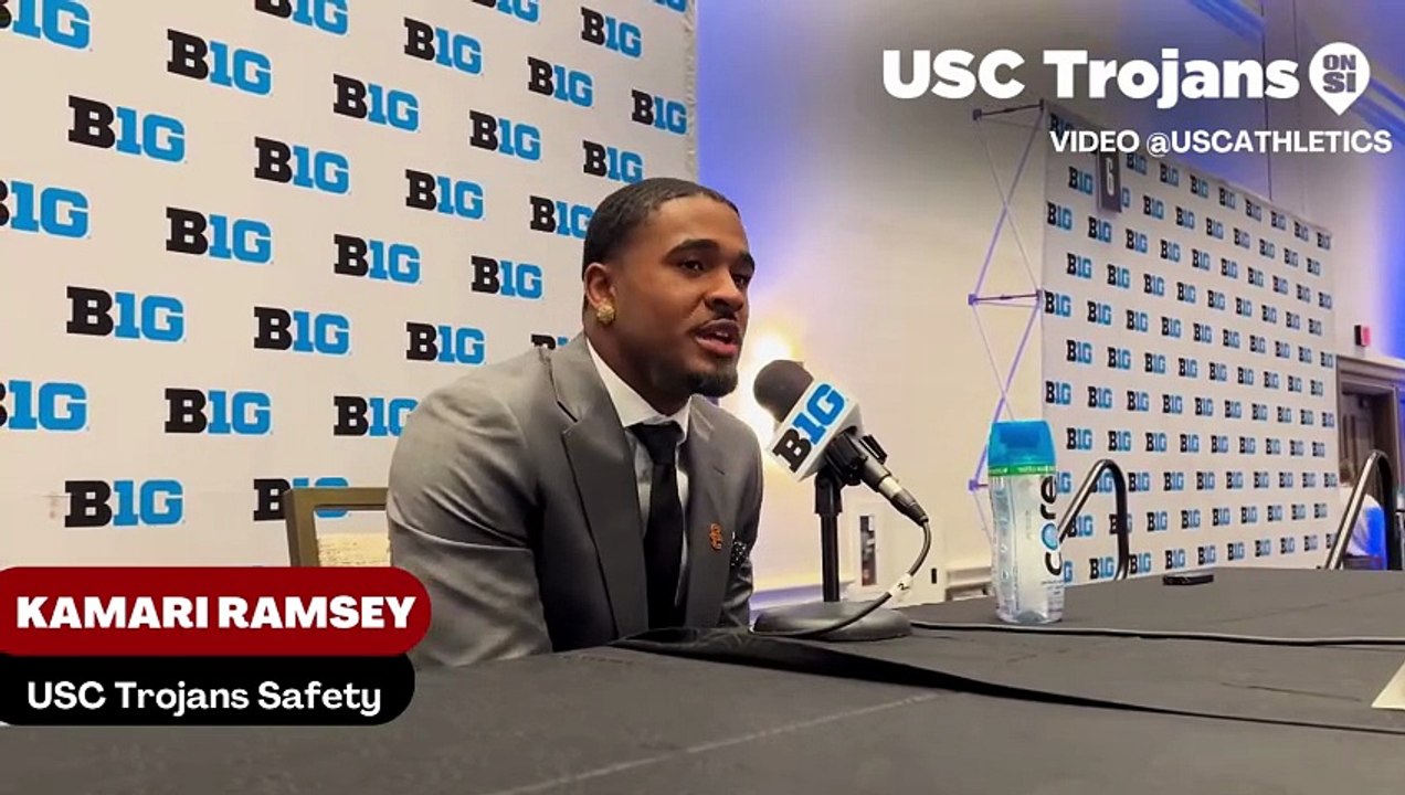 USC Trojans Safety Kamari Ramsey discusses how Jayden Maiava is a good to go against with his skills