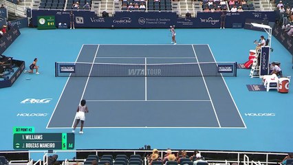 Williams beaten by 22-year-old Bouzas in Cincinnati