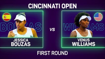 Williams beaten by 22-year-old Bouzas in Cincinnati