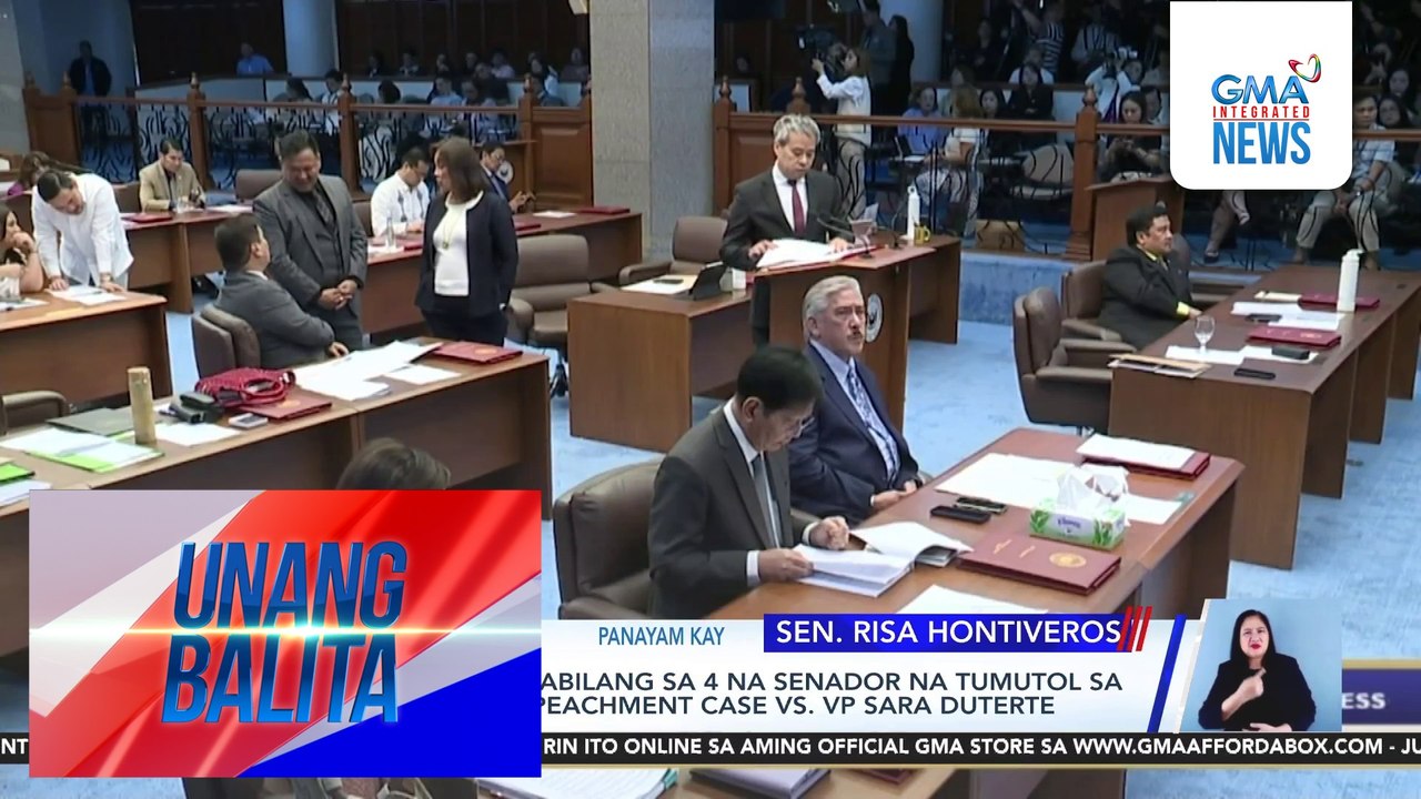 Panayam kay Sen. Risa Hontiveros | Unang Balita
