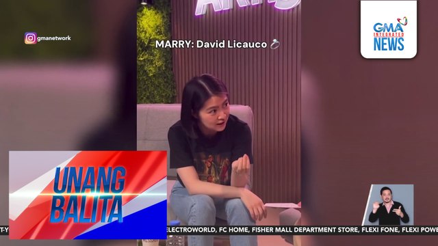 David Licauco, napiling pakasalan ni Barbie Forteza sa Kiss, Mary, Kill game | Unang Balita