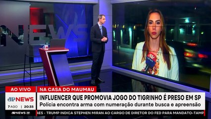Influencer Maumau é preso em investigação sobre jogo do tigrinho
