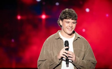 What made Charlie O'Derry cry as he sang his way into our hearts on The Voice