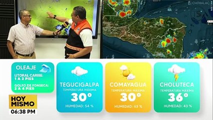 Cenaos pronostica temperaturas mayormente secas y baja posibilidad de lluvias