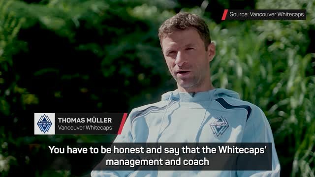 Muller 'really happy' with decision to join Vancouver Whitecaps