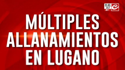 Allanamientos Masivos en Lugano: Última Hora 🚓