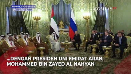 Momen Presiden Putin Ketemu Zayed Al Nahyan: Hubungan dengan UEA Sangat Penting!