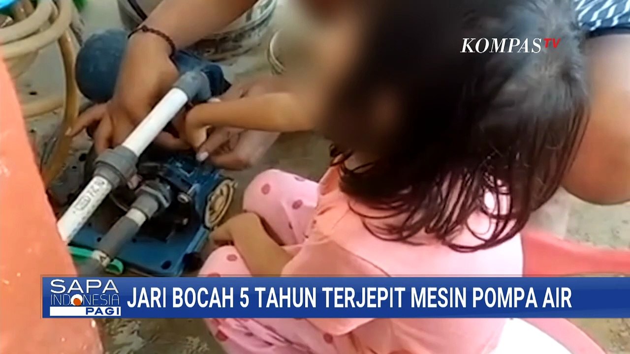 Jari Tangan Bocah 5 Tahun di Gowa Terjepit Mesin Pompa Air | SAPA PAGI