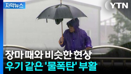 [자막뉴스] 한반도 장기간 비 예보...'우기' 비슷한 폭우 / YTN