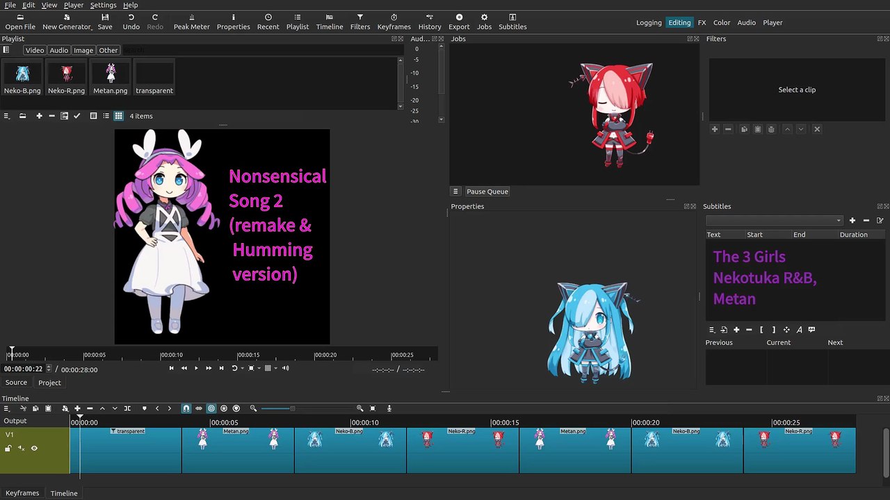 Nonsensical Song 2 (remake & Humming version)