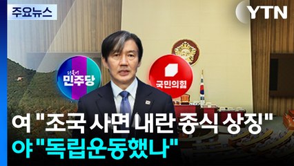 "조국 사면, 내란 종식 상징"..."독립운동하다 감옥갔나" / YTN