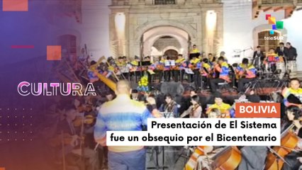 Orquesta Henry Rubio realizó presentación en el Teatro Gran Mariscal de Bolivia CULTURA TE LO CUENTO 07-08-2025