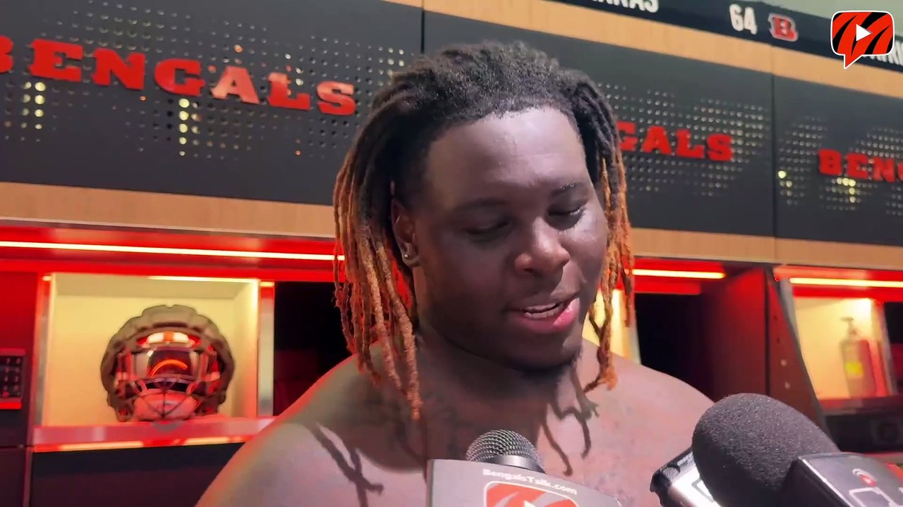 Bengals Right Tackle Amarius Mims on Injury, Joe Burrow and Health