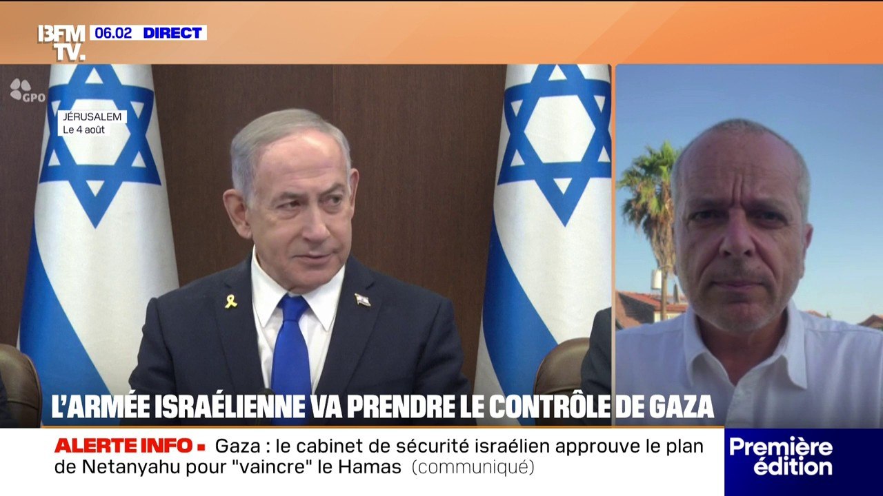 Gaza: l'armée israélienne va "prendre le contrôle" de Gaza, le cabinet de sécurité a approuvé le plan du Premier ministre pour "vaincre" le Hamas